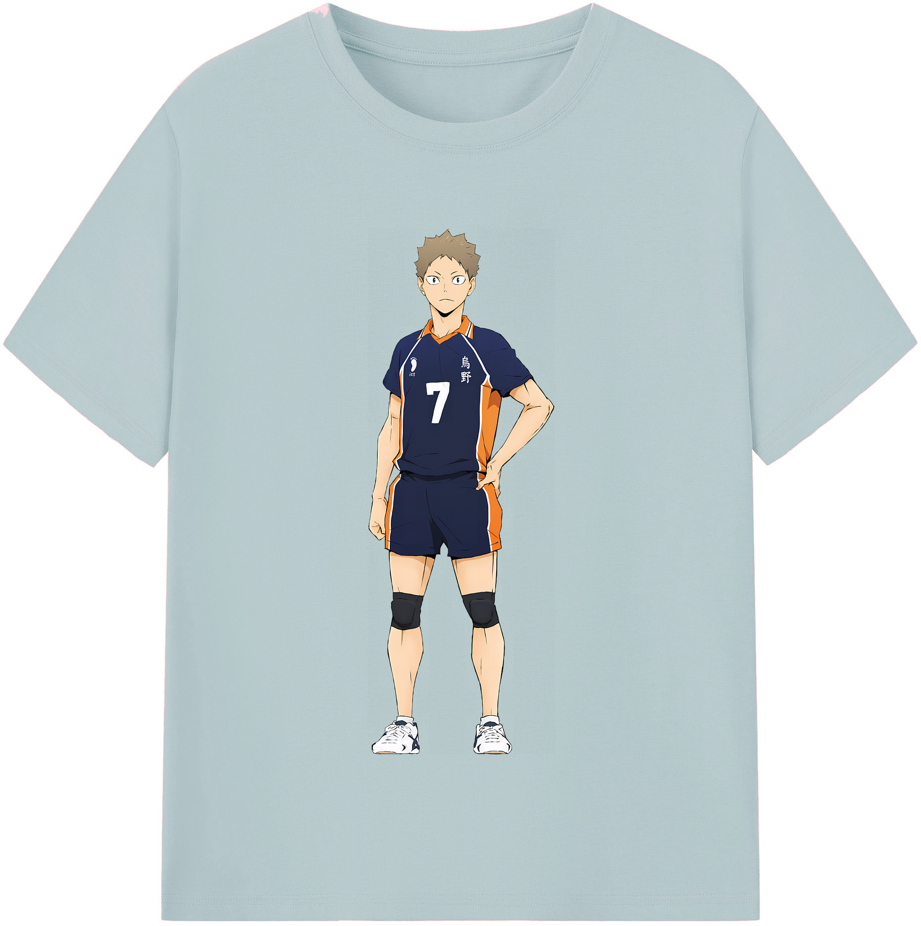 （画像用） ハイキュー!! Haikyu!! 綿100％半袖Tシャツ（フロントプリント）